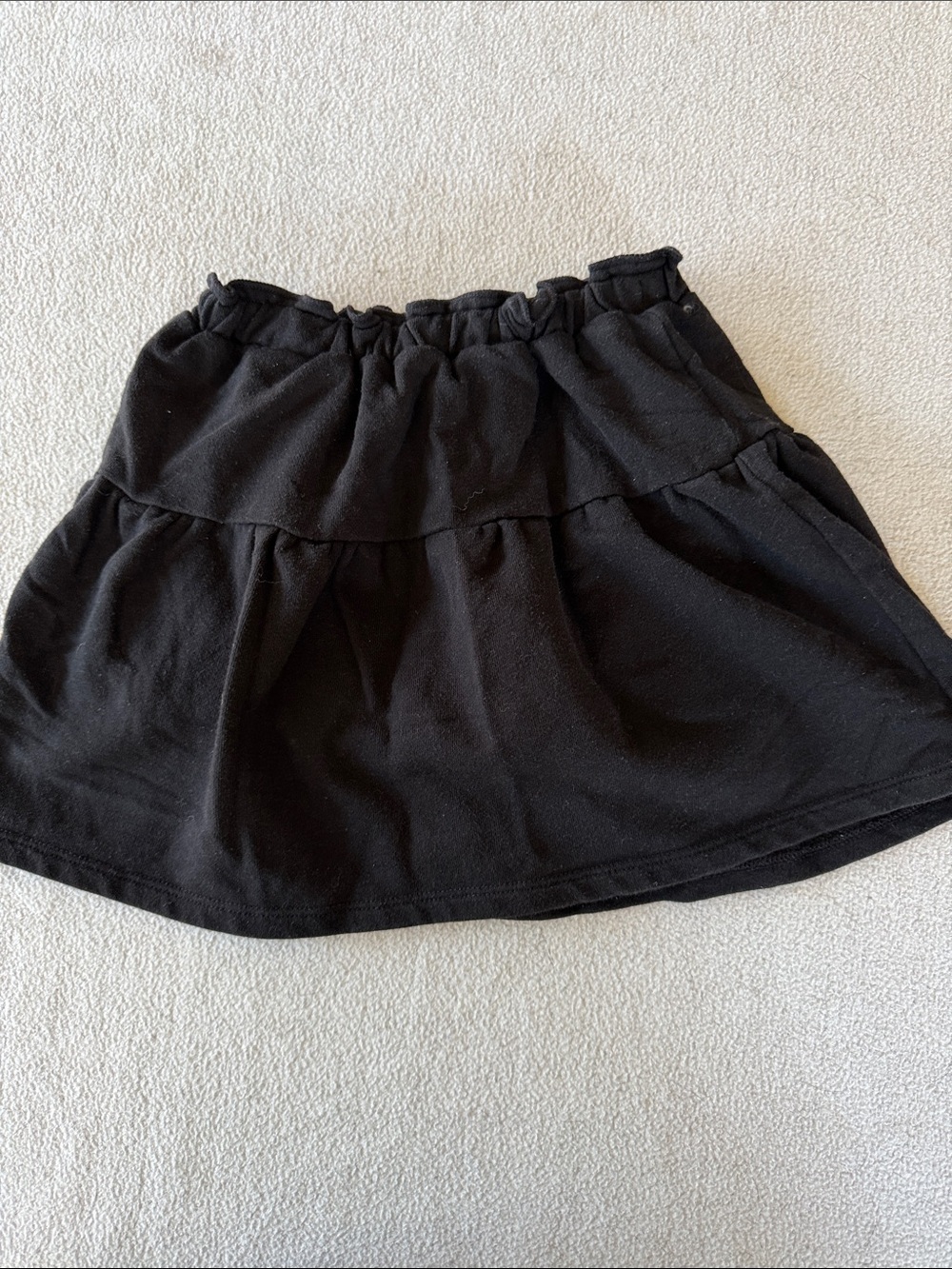 Garanimals Black Tiered Knit Skort